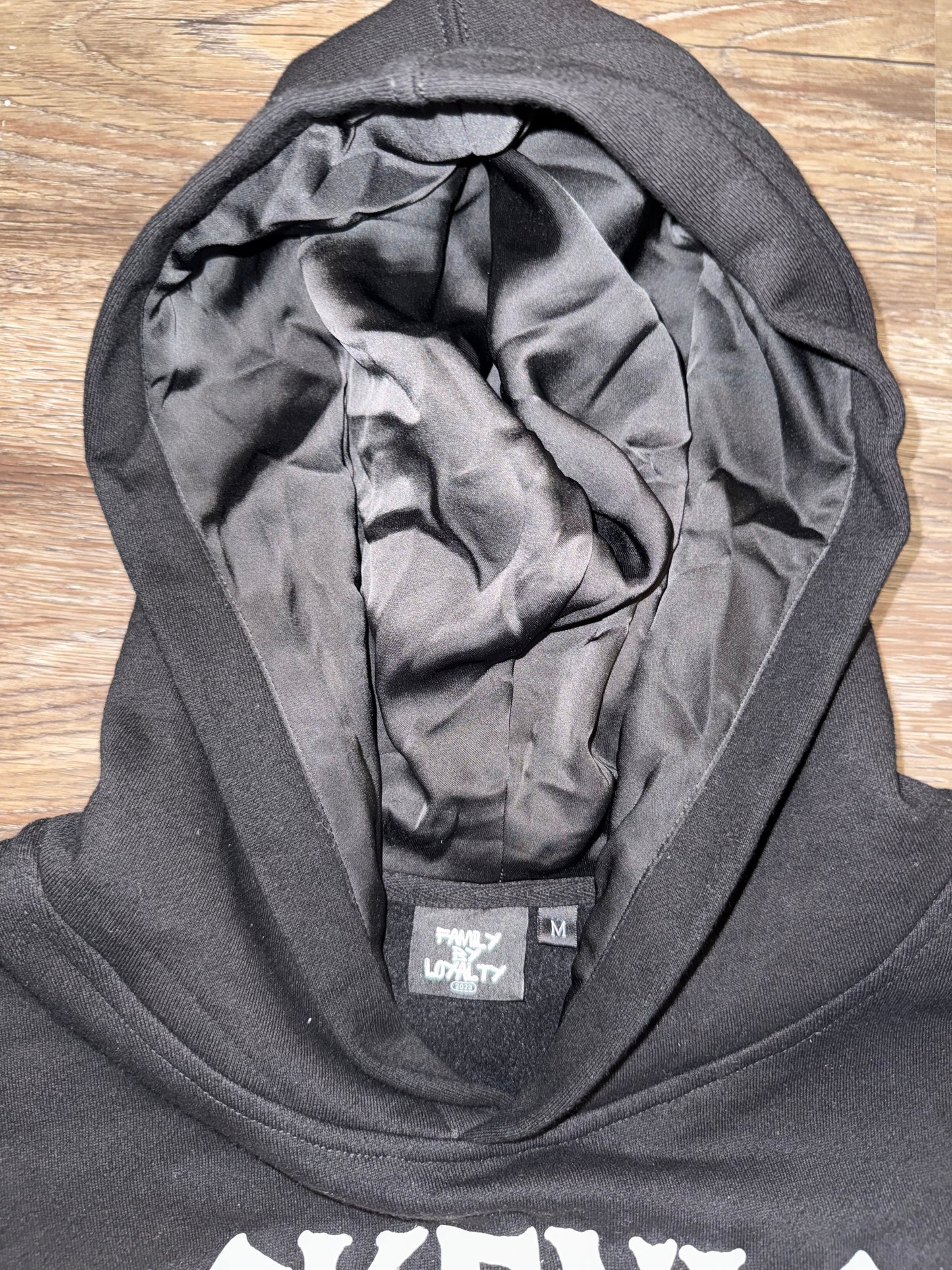 Black Broken Love Hoodie