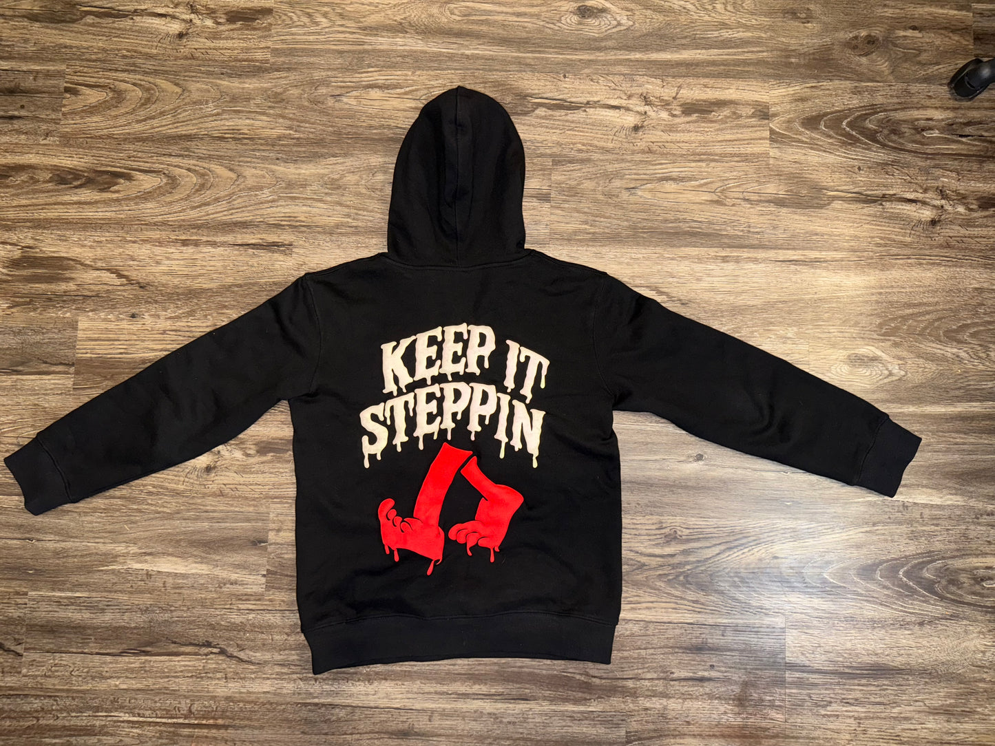 Black Broken Love Hoodie