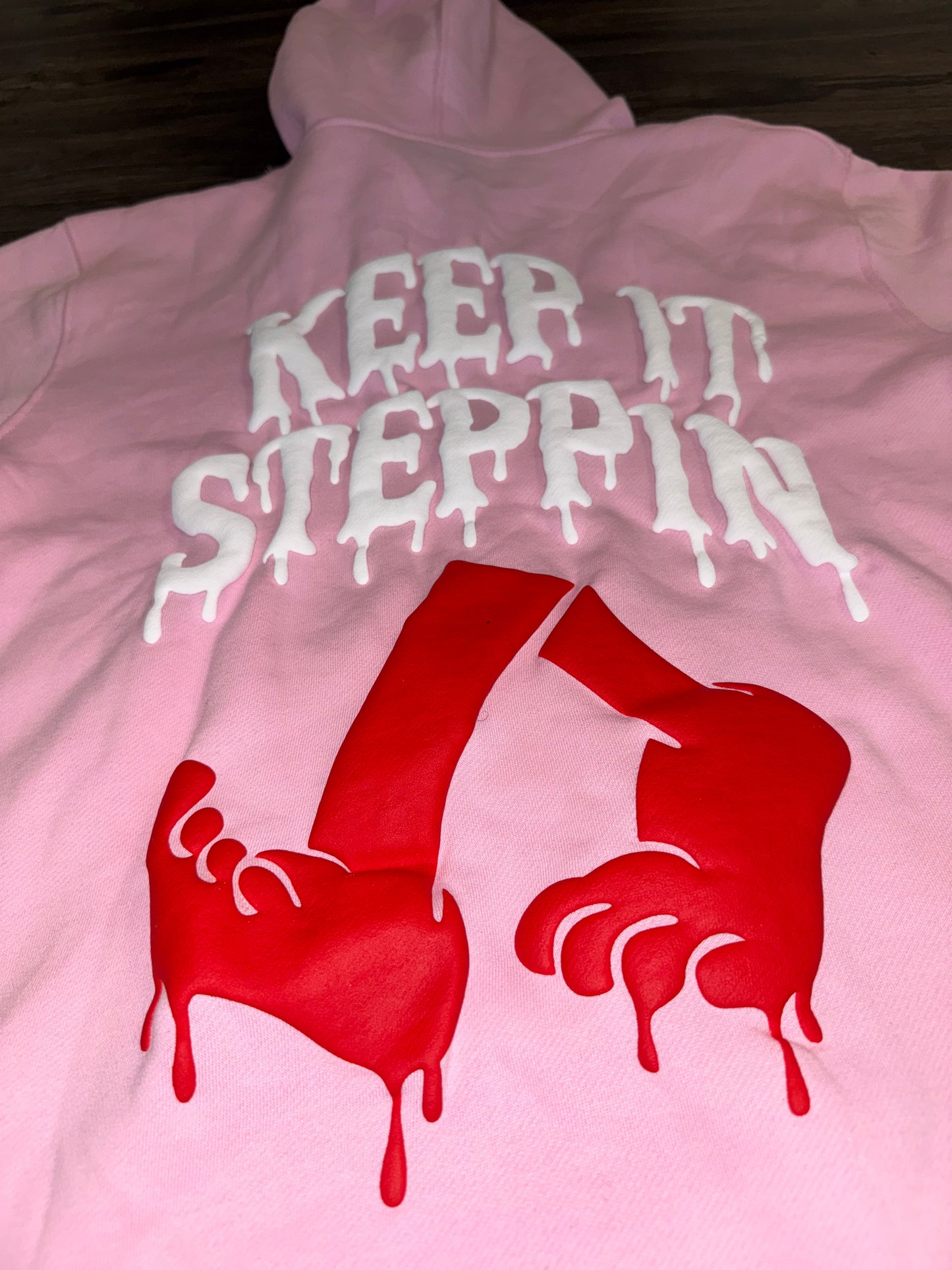 Pink Broken Love Hoodie