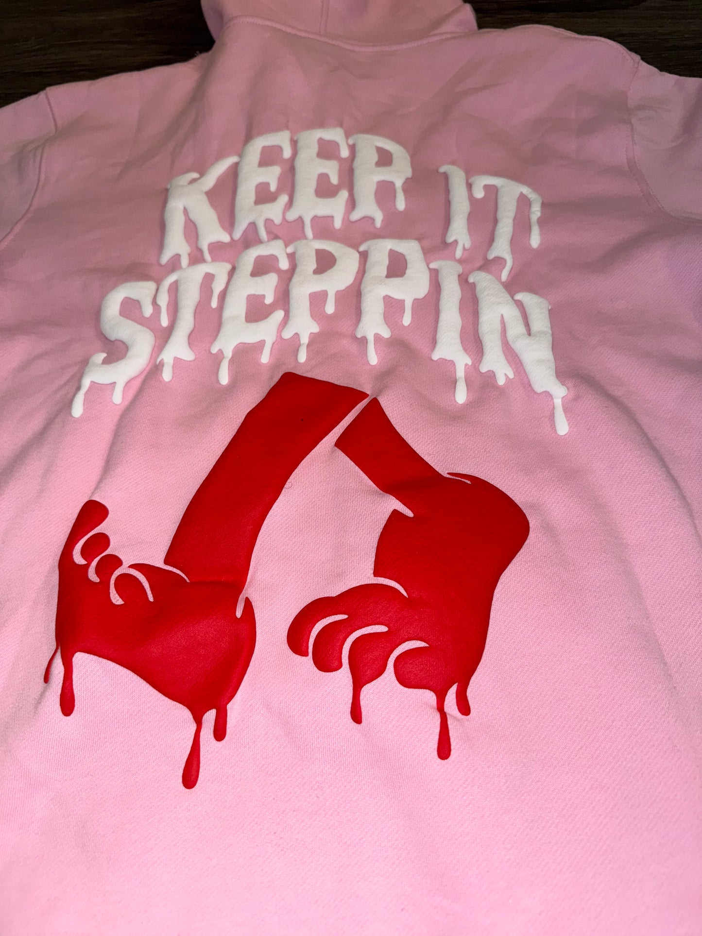 Pink Broken Love Hoodie