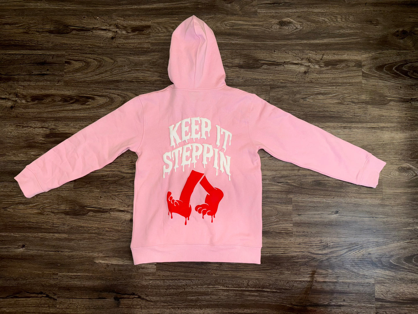 Pink Broken Love Hoodie