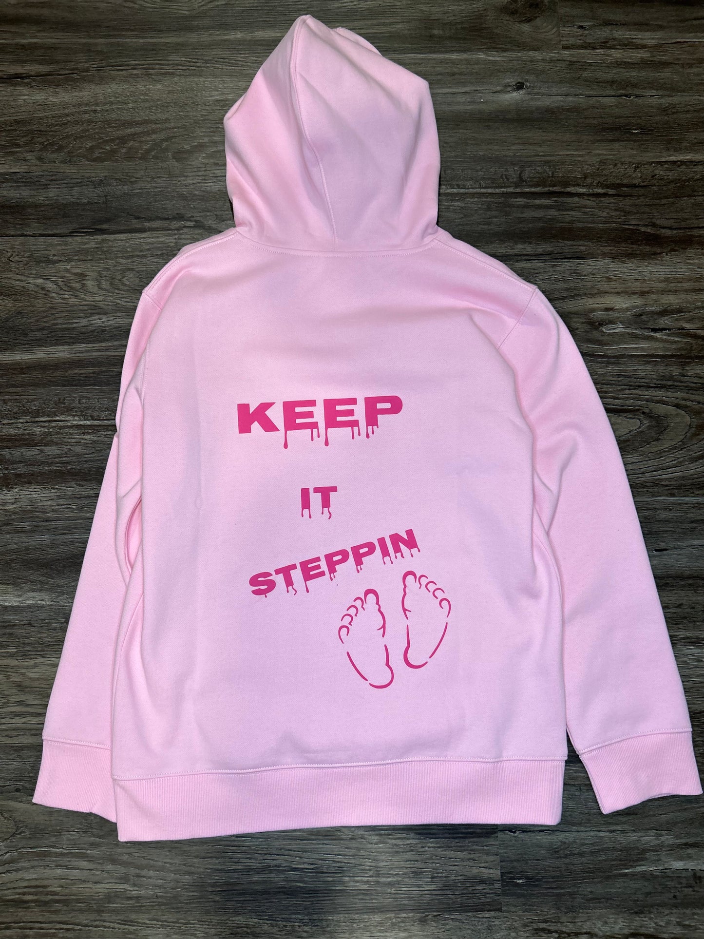 Pink Broken Love Hoodie